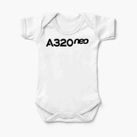 Thumbnail for A320neo & Text Designed Baby Bodysuits