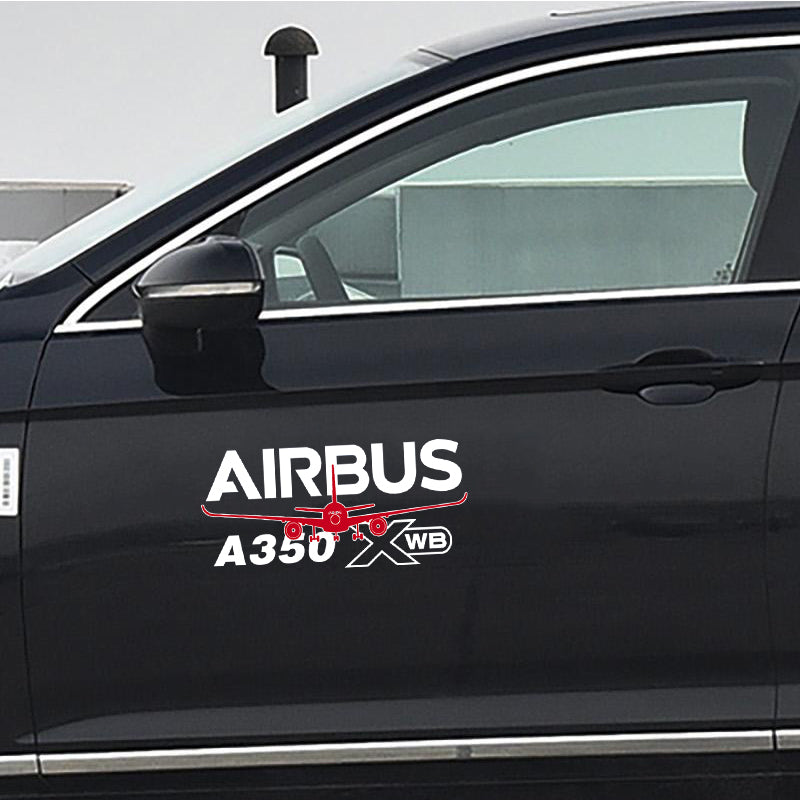 Amazing Airbus A350 XWB Designed Car Sticker