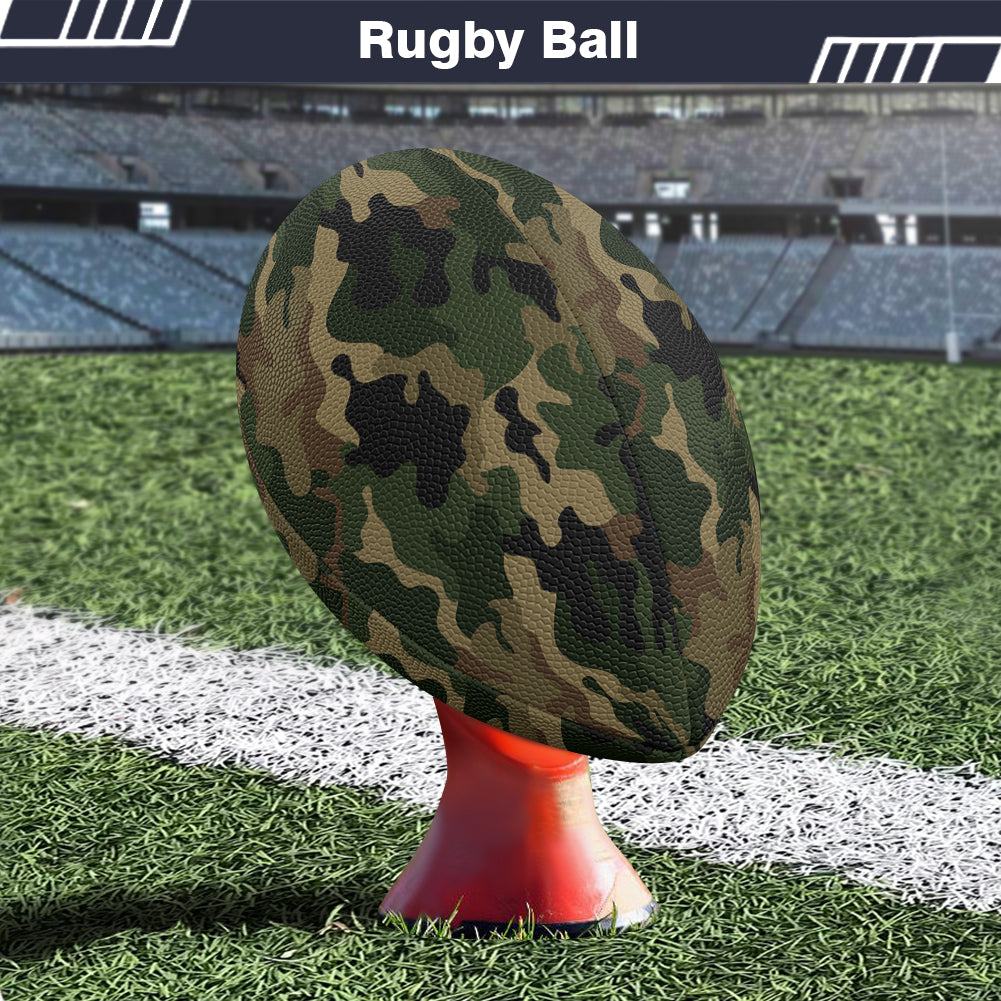 Military Camouflage Army Green Designed Rugby