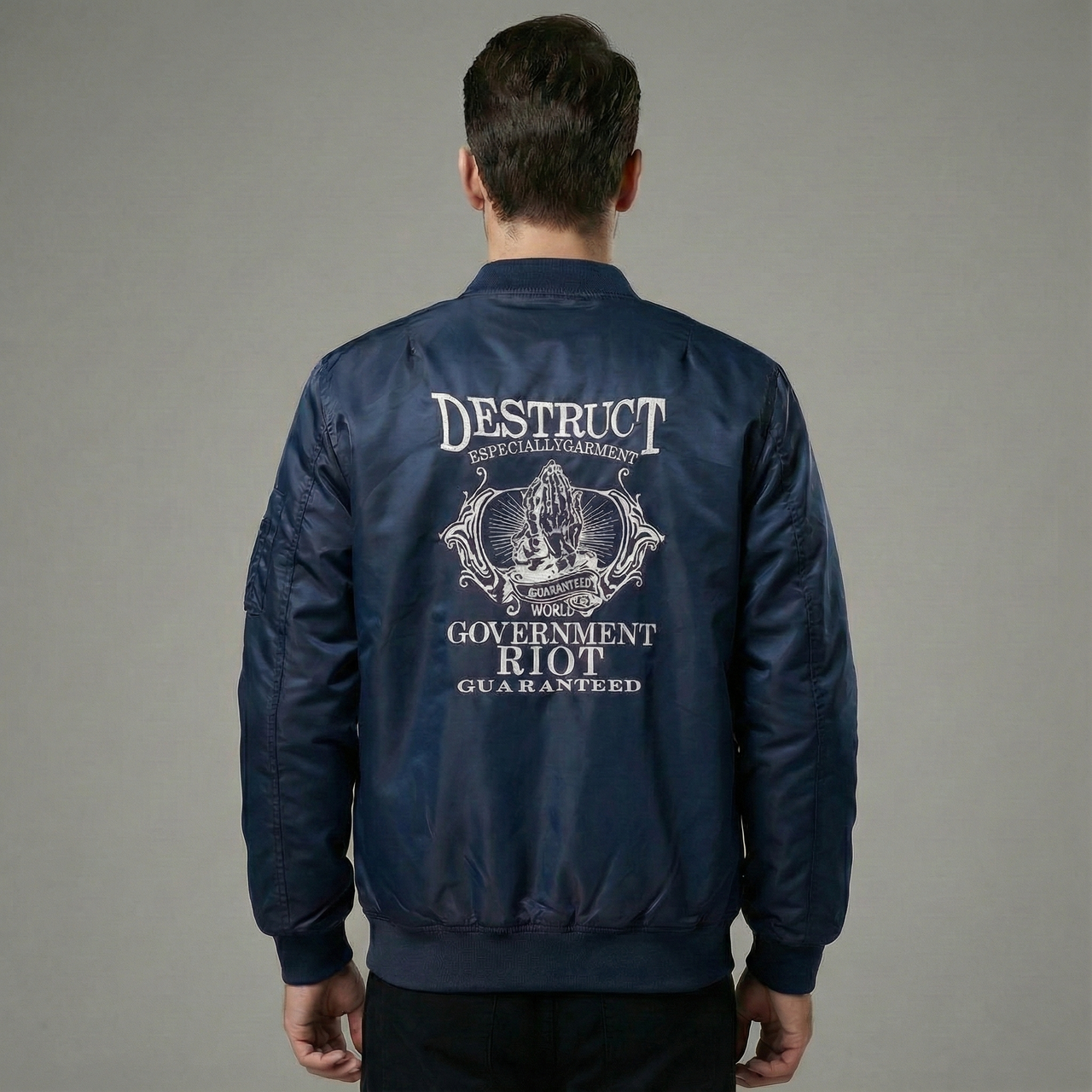 Government Riot Designed Pilot Bomber Jackets