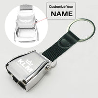Thumbnail for KLM Royal Dutch Airlines Designed Airplane Seat Belt Key Chains