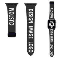 Thumbnail for CUSTOM  DESIGN IMAGE LOGO Designed Soft Silicone Apple Watch Bands