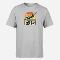 Thumbnail for Retro Fighter Jet F15 Design Super Quality T-Shirts