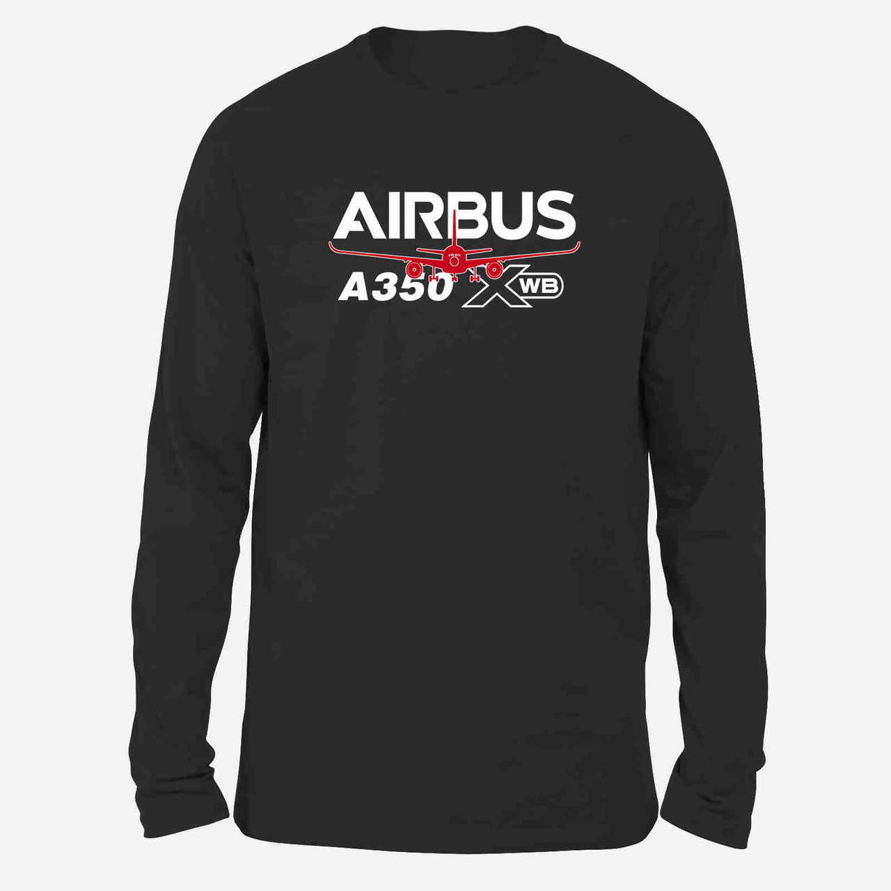 Amazing Airbus A350 XWB Designed Long-Sleeve T-Shirts
