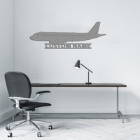 Thumbnail for Cruising Airbus A320 Designed Wall Stickers Designed Wall Metal Signs