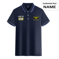 Thumbnail for Blood Type AVGAS Designed Stylish Polo T-Shirts