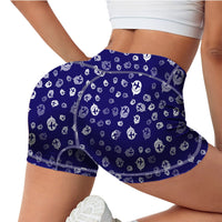 Thumbnail for Airplane Notification Theme Designed Women Yoga Shorts Pants