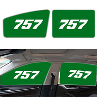 Thumbnail for 757 Flat Text Designed Car Sun Shade (Side window)