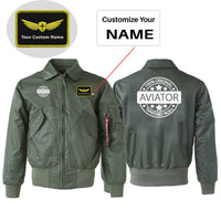 Thumbnail for %100 Original Aviator Designed Embroidered Patch Attachable Jackets