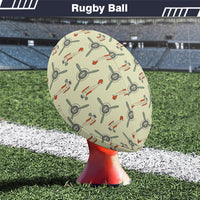 Thumbnail for Vintage Old Airplane Designed Rugby