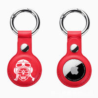 Thumbnail for Skeleton Pilot Design Airtags Leather Cases
