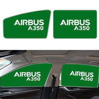 Thumbnail for Airbus A350 & Text Designed Car Sun Shade (Side window)