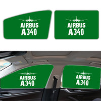Thumbnail for Airbus A340 & Plane Designed Car Sun Shade (Side window)