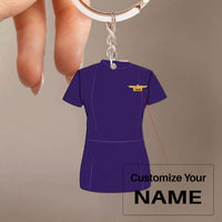 Thumbnail for Delta Airlines Uniform Acrylic Keychain