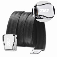 Thumbnail for 767 Flat Text Designed Fashion Airplane Seat Belts