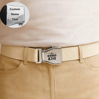 Thumbnail for Airbus A340 & Plane Designed Fashion Airplane Seat Belts