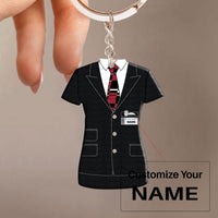 Thumbnail for British Airways Uniform Acrylic Keychain