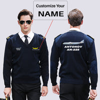 Thumbnail for The Antonov AN-225 Designed Wool Pilot Sweaters