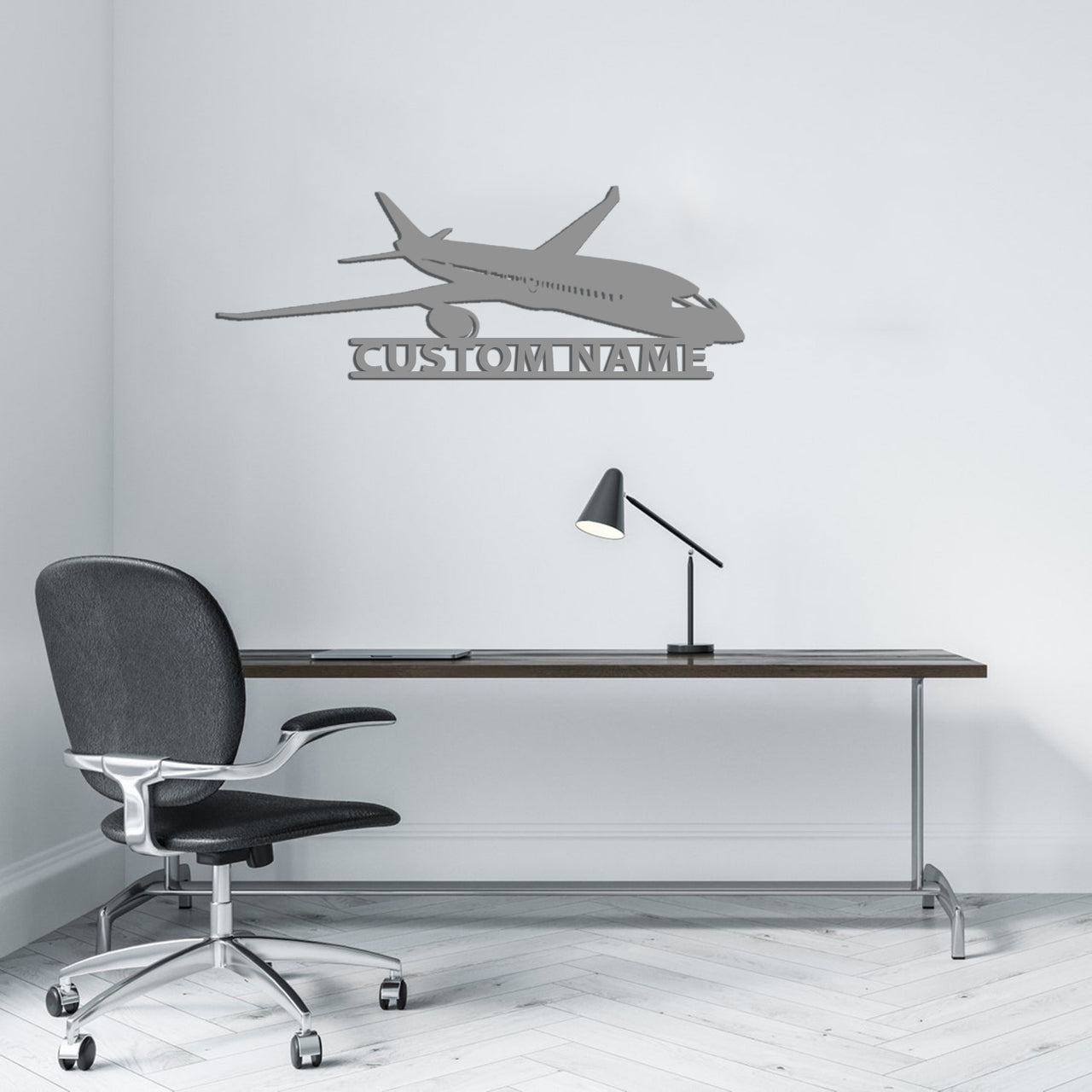 Boeing 787 Designed Wall Stickers Designed Wall Metal Signs