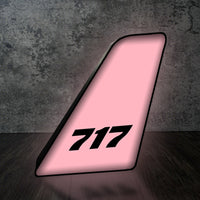 Thumbnail for 717 Flat Text Designed Led Aircraft Tail & 3D Lamp - view 5