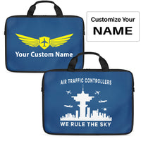 Thumbnail for Air Traffic Controllers - We Rule The Sky Designed Laptop & Tablet Bags