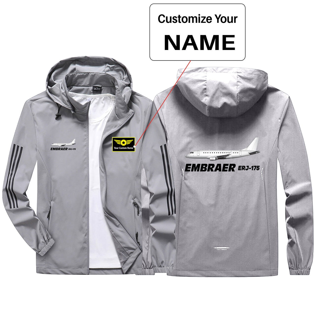 The Embraer ERJ-175 Sport & Running Jackets