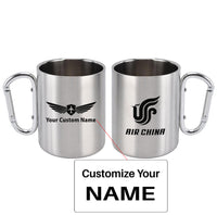 Thumbnail for Air China Airlines Designed Stainless Steel Outdoors Mugs