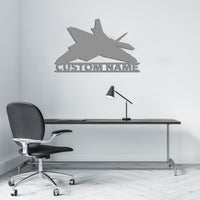 Thumbnail for The Lockheed Martin F22 Designed Wall Metal Signs