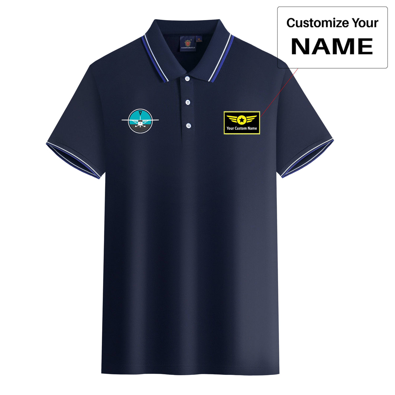 Cessna & Gyro Designed Stylish Polo T-Shirts