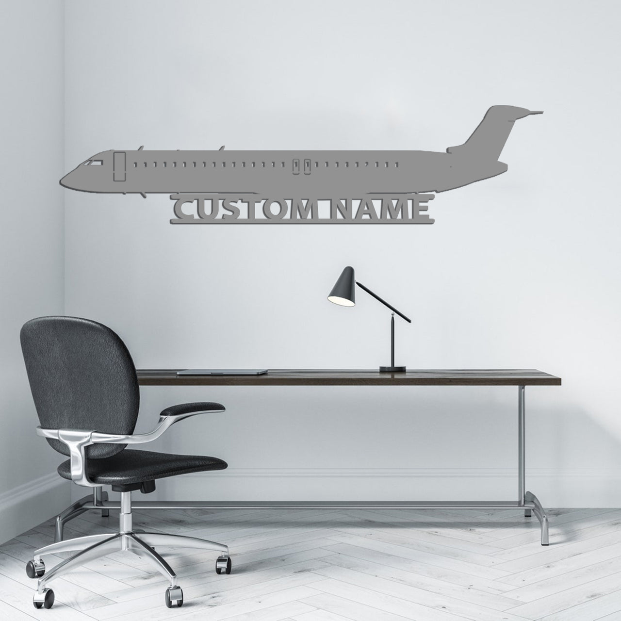 Bombardier CRJ-900 Designed Wall Metal Signs