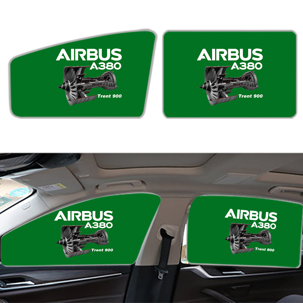 Airbus A380 & Trent 900 Engine Designed Car Sun Shade (Side window)