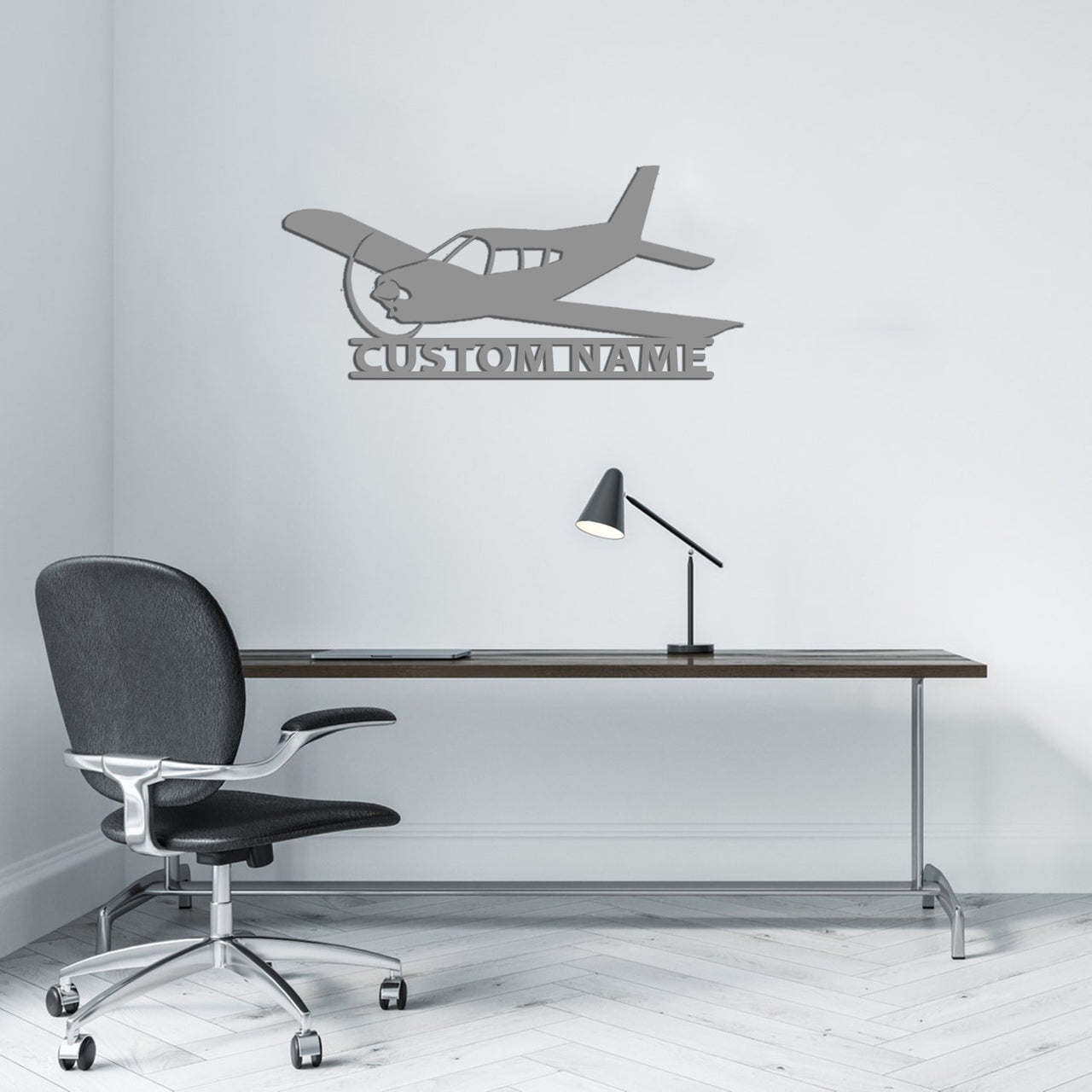 The Piper PA28 Designed Wall Metal Signs