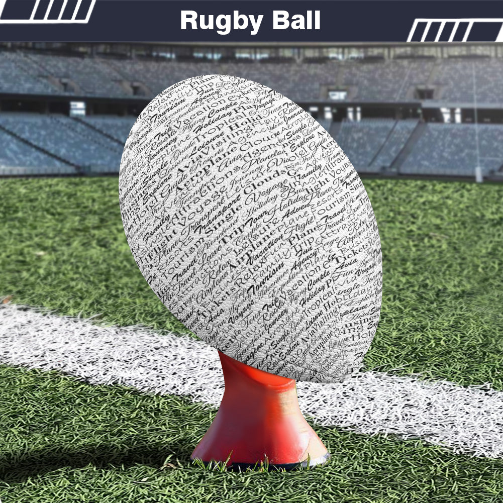 Aviation Lovers Texts Designed Rugby