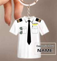 Thumbnail for T-Shirt Pilot Uniform Acrylic Keychain