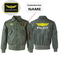Thumbnail for Pilot & Badge Designed Embroidered Patch Attachable Jackets