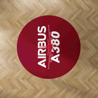 Thumbnail for Amazing Airbus A380 Designed Carpet & Floor Mats (Round)
