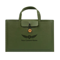 Thumbnail for Your Custom Name Design Lightweight Laptop Bag Large Capacity Business Bag