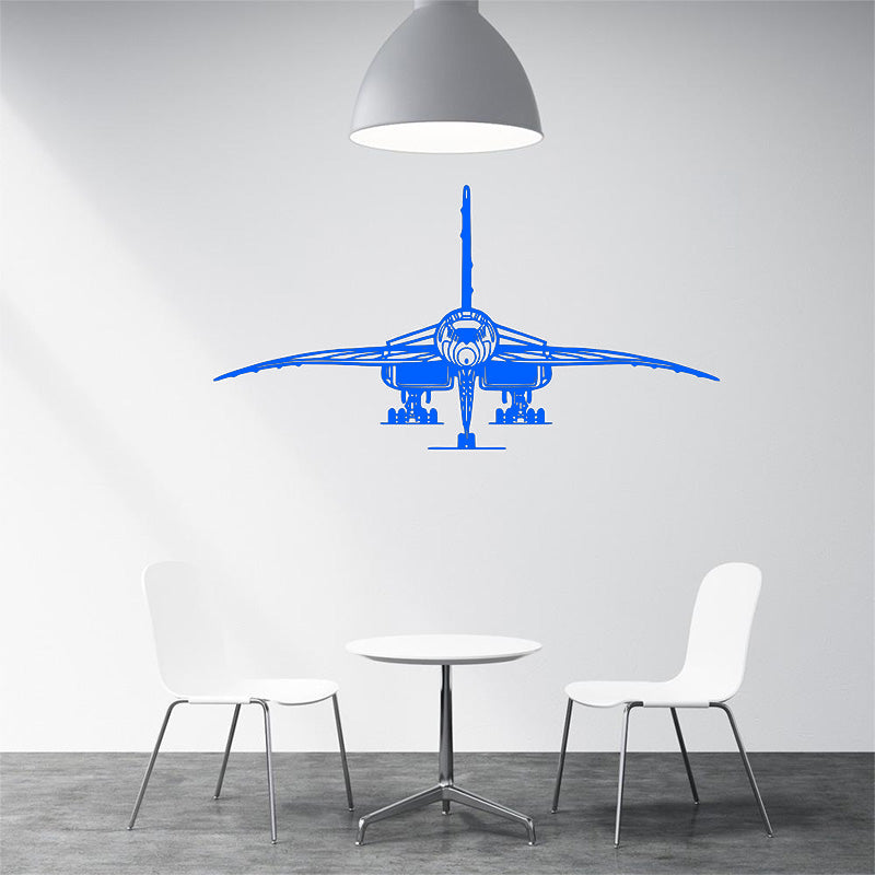 Face to Face with Concorde Designed Wall Sticker
