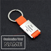 Thumbnail for Your Custom Design & Image & Logo & Text Design  Metal Woven Leather(2)Key Chains
