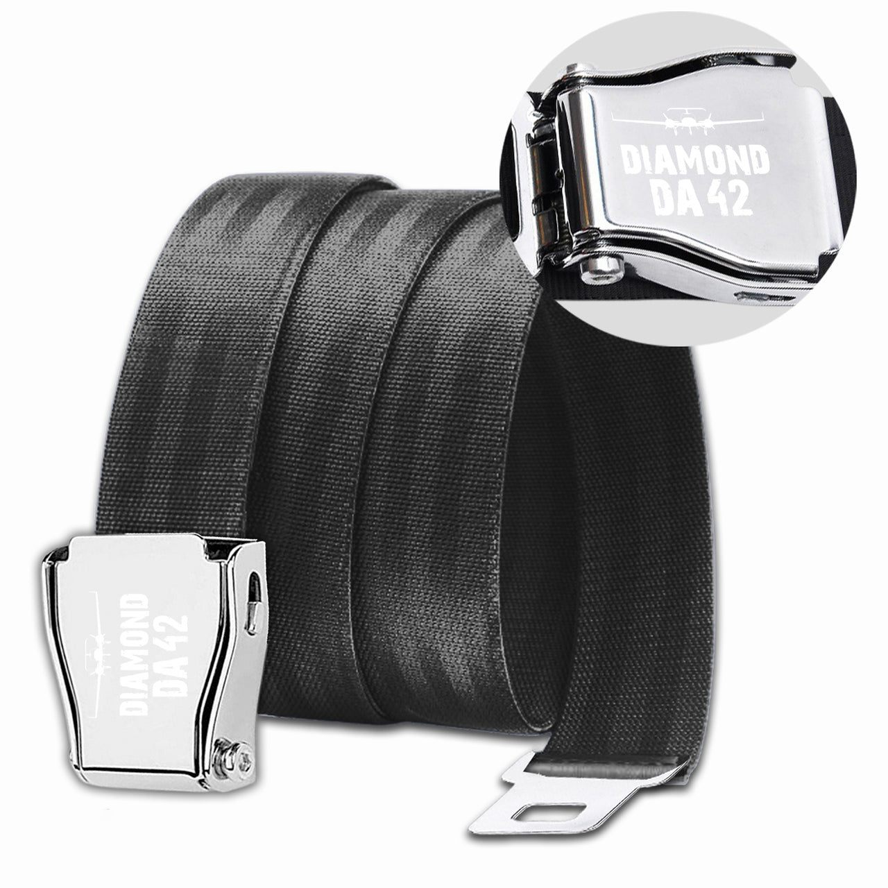 Diamond DA42 & Plane Designed Fashion Airplane Seat Belts