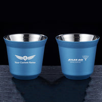 Thumbnail for Atlas Air Double Wall Stainless Steel Coffee Mugs