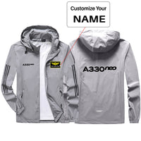 Thumbnail for A330neo & Text Sport & Running Jackets