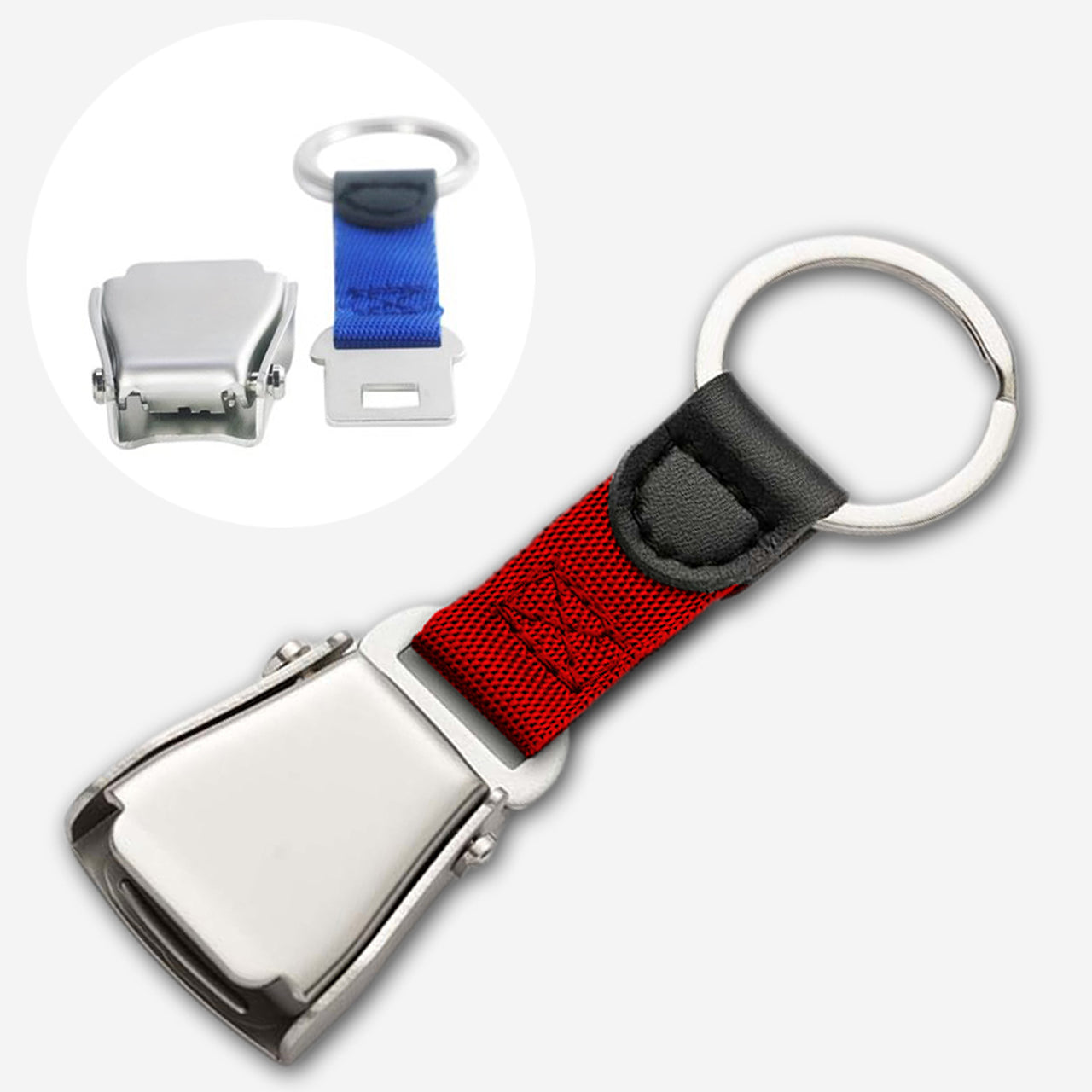 No Designed Airplane Seat Belt Key Chains