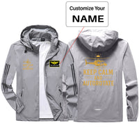 Thumbnail for Keep Calm and Autorotate Design Sport & Running Jackets