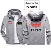 Thumbnail for Born To Fly SKELETON Sport & Running Jackets