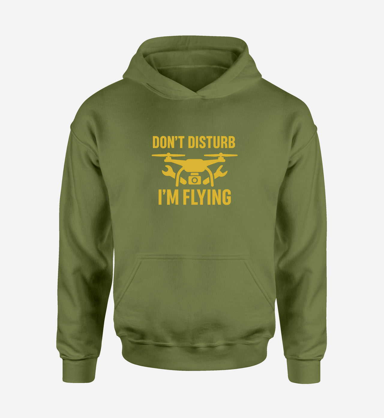 Don't Disturb I'm Flying Designed Hoodies