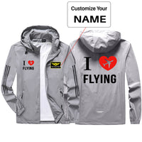 Thumbnail for I Love Flying Sport & Running Jackets