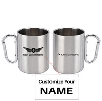 Thumbnail for Cathay Pacific Airways Airlines Designed Stainless Steel Outdoors Mugs