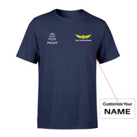 Thumbnail for Pilot (777 Silhouette) Designed Men T-Shirt