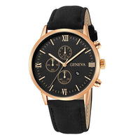 Thumbnail for Quartz Watch Men Roman Dial Watch Fashion Round Date Quartz Watch